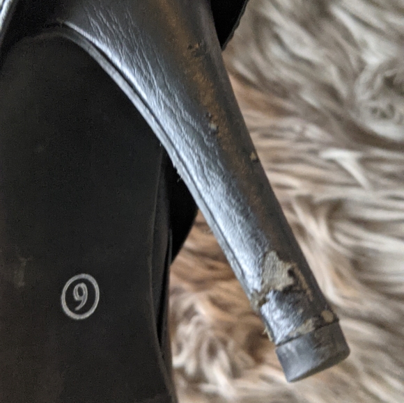 Unbranded faux leather booties - Picture 2 of 3